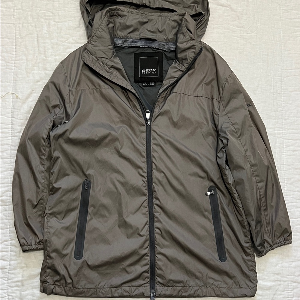Geox Kids Charcoal Raincoat